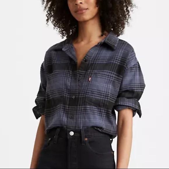 Levi’s Maple Utility Shirt in Greenovite Caviar size M - Picture 1 of 13